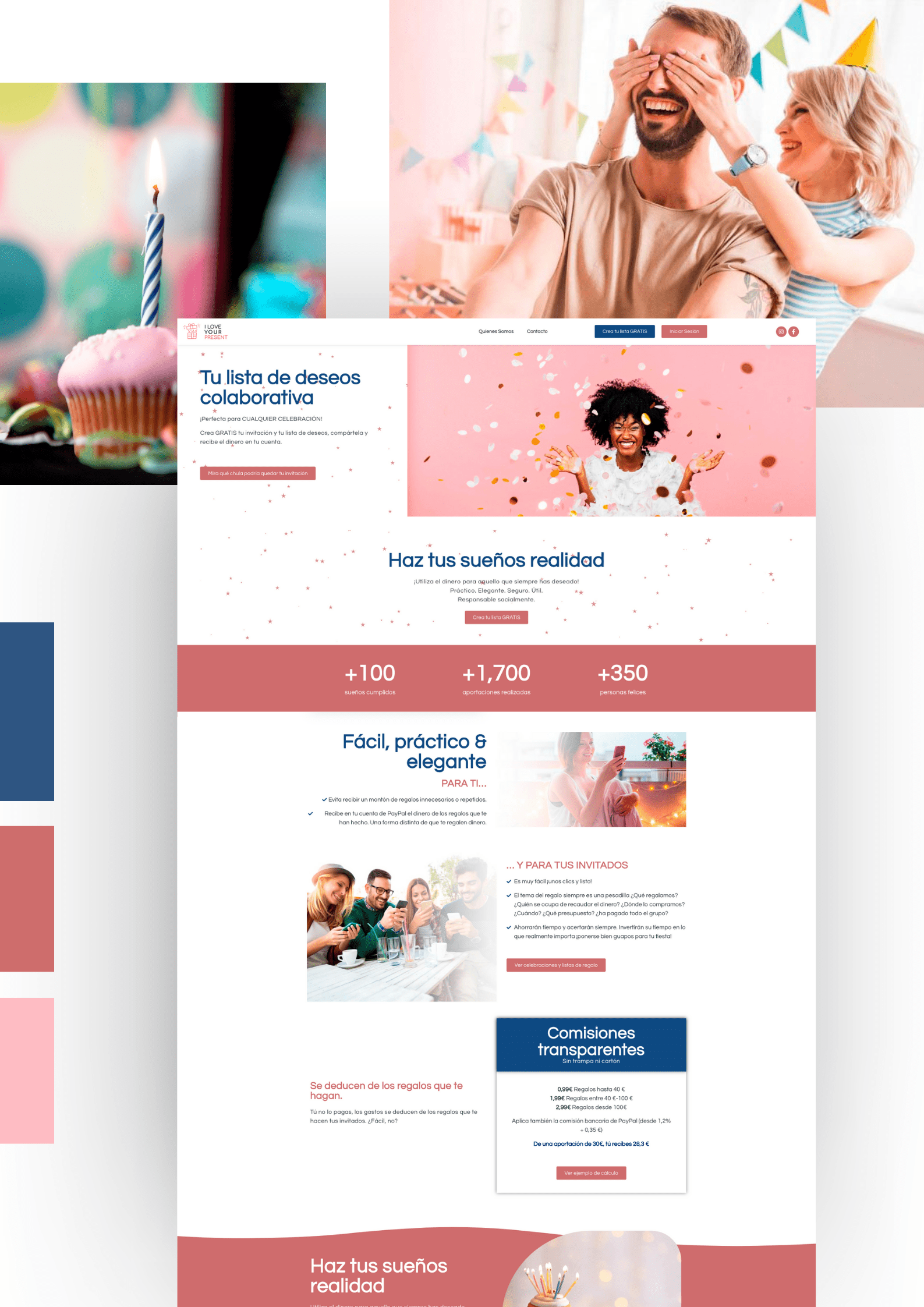 diseño web organizacion de eventos